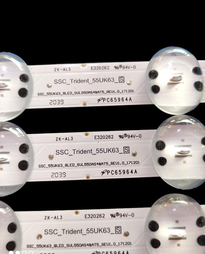Kit De Tiras Led Lg 55un7100pua Ssc-trident_55uk63 Original (Usado)