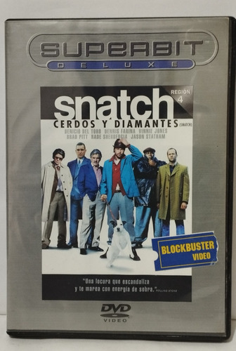 Dvd Snatch Cerdos Y Diamantes - Guy Ritchie 2000
