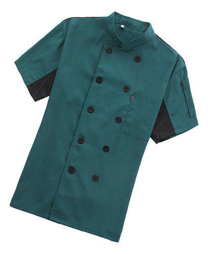 Chaqueta Chef Mujer Manga Corta Cook Chic Cooking Work