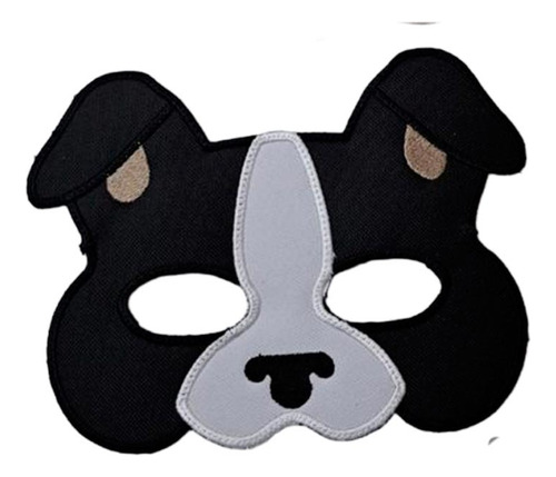 Máscara Antifaz Animales Primavera Color Diseño unico Perrito 2
