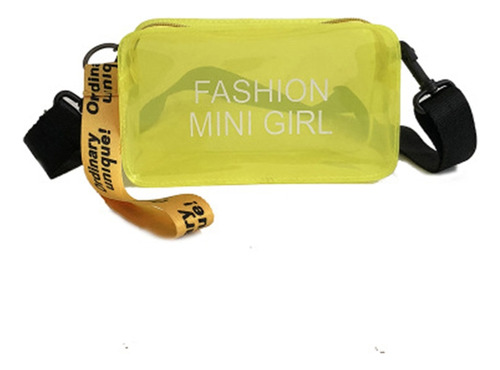 (gn) Bandolera Para Mujer, Color Caramelo, Letra Summer Mini