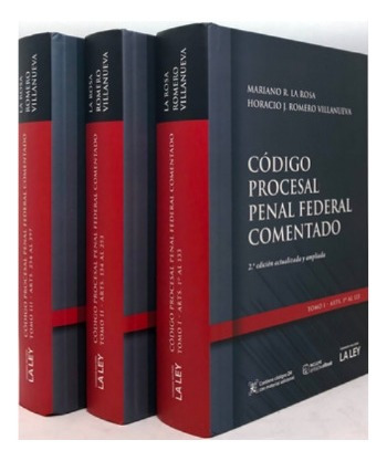 La Rosa Villanueva Codigo Procesal Penal Federal 2021