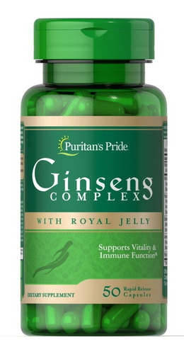 Puritan's Pride | Ginseng Complex With Royal Jelly | 1000mg