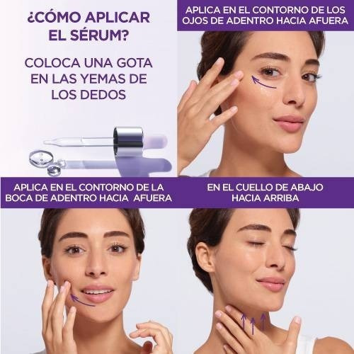 Imagen 5 de 7 de Sérum Serum Ácido Hialurónico L'Oréal Paris Revitalift día/noche para todo tipo de piel de 30mL