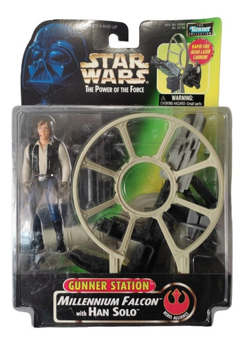 Han Solo Gunner Station Falcon Star Wars Kenner Vintage 