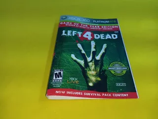 Portada Original Left 4 Dead Platinum Hits Xbox 360