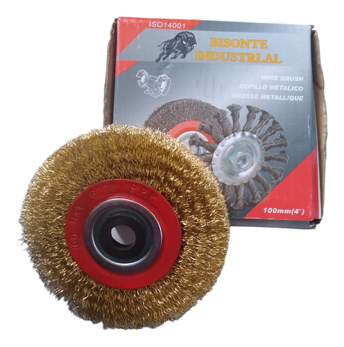 Grata Circular Lisa Metalica 6 Pulgd Para Esmeril Bisonte