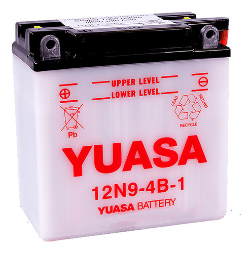 Batería Moto Yuasa 12n9-4b-1 Zanella Patagonia 11/16