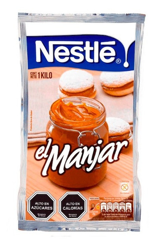 Manjar De Bolsa Nestle 200 Gr( 12uni) Super