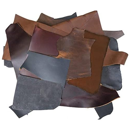 Large Sheets Of Leather Scraps For Crafts Sewing Hobby ...