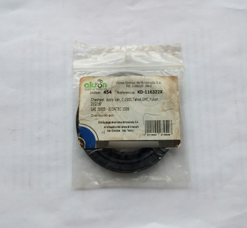 Imagen 2 de 4 de Kit Gomas Delant. Kaliper Astro Van, Cheyenne, C1500, Tahoe