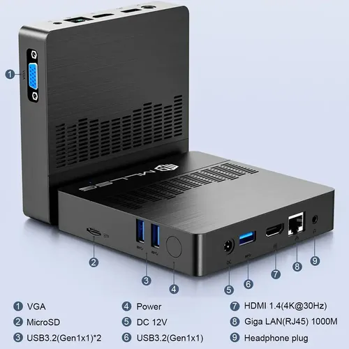MLLSE M2 Air Win11Pro Office付属 SSD増設 Mini Pc Mllse M2 Air 6gb De Ram 128gb Pc Intel Windows 11