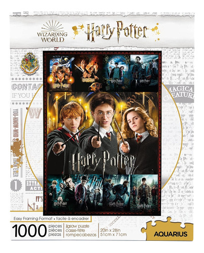 Puzzle 1000 Piezas Posters Películas Harry Potter Aquarius