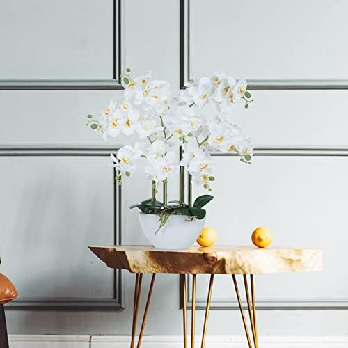 Ziwon Flores Y Plantas Artificiales De Orquídeas En Maceta D