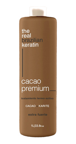 Alisado Cacao Premium Extra Forte 1lt The Real 