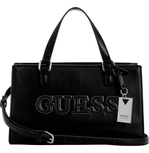 Bolsa Guess Factory Le956106-bla Acabado de los herrajes Níquel Color Negro Correa de hombro Negro Diseño de la tela Lisa