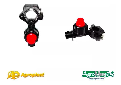 Portaboquillas Universal ½ Con Antigoteo Para Pulverizadora