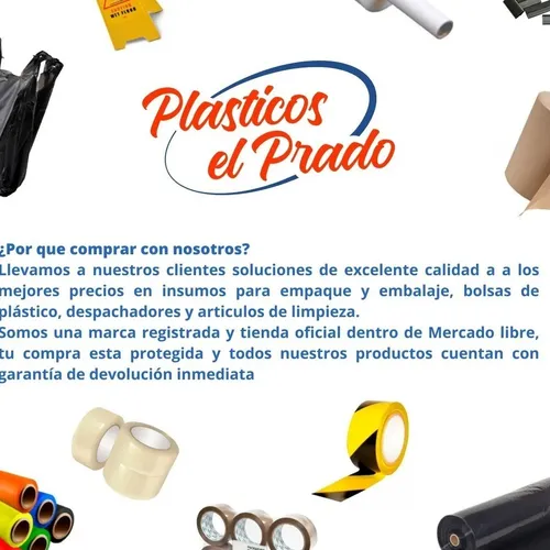 3 Rollos Bolsa Transparente Lavander a Medidas Biodegradable