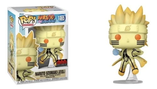 Funko Pop! Naruto Uzumaki Kurama Link Mode #1465 Aaa Exclusi