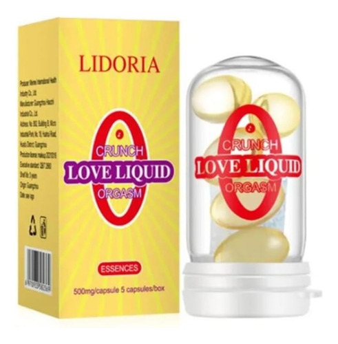 Love Liquid Orgasmix Virgin Lubricante Afrodisiaco Excitante