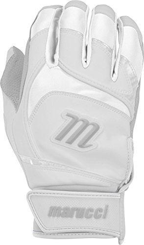 Marucci 2019 Guantes De Bateo De Béisbol De Firma, Blanco, A