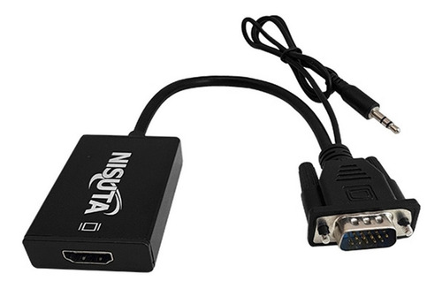 Conversor De Vga A Hdmi Con Audio Nisuta Nscovghd4