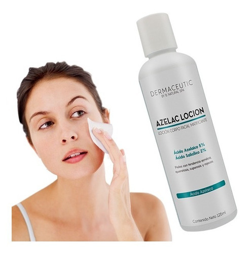 Imagen 3 de 5 de Azelac Loción 125ml Tipo De Piel Piel Grasa/acnéica
