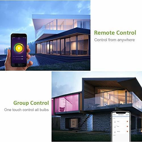 Bombilla Inteligente Wifi Luz Led Rgb Que Cambia Color