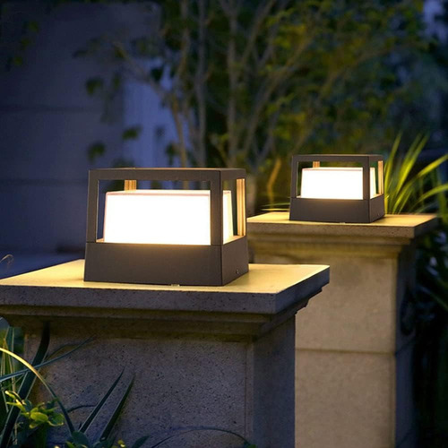 Lámpara De Jardin Led Para Exteriores Resistente Al Agua