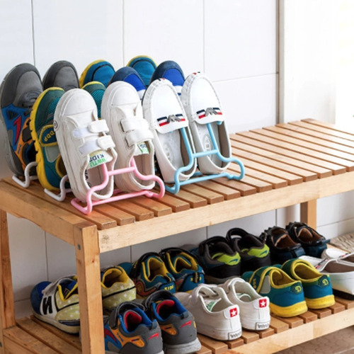 Imagen 6 de 9 de Organizador De Zapatos De Varios Colores X2 De Plástico Ev