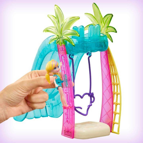 Set De Juego Polly Pocket Parque Acuatico De Deportes