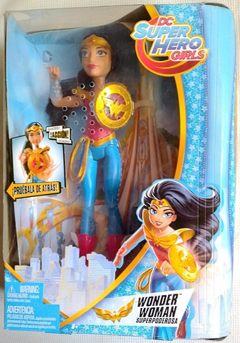Wonder Woman / Superpoderosa Dc Super Hero Girls Fig 31 Cms (Usado)