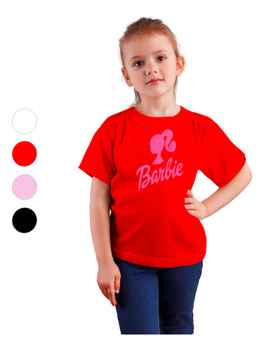 Playera Infantil Colores Baarbie  #1