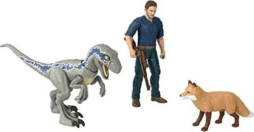 Jurassic World Dominion Owen And Velociraptor Beta Human An.