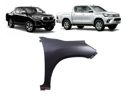 Guardabarro Delantero Toyota Hilux 2018 2019 2020 Sr Derecho