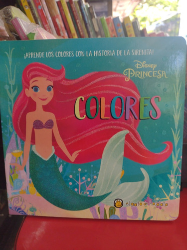 Colores Disney Princesa Sirenita Libro Infantil 