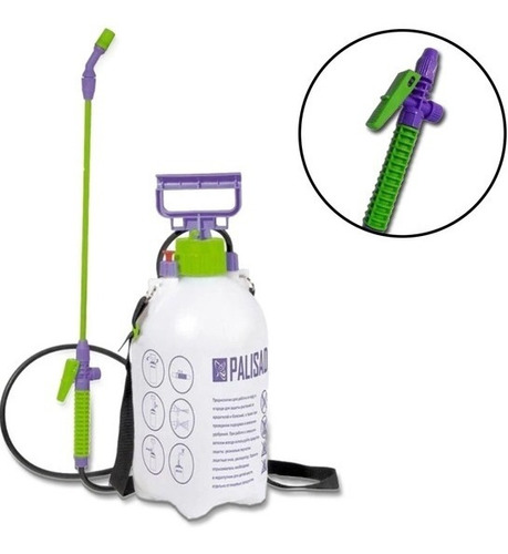 Pulverizador Pressão Prévia Costal 5lt Profissional