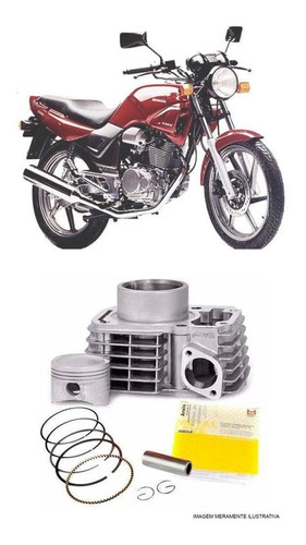 Kit Motor Cilindro Honda Cbx 200 Strada K-9200 Metal Leve