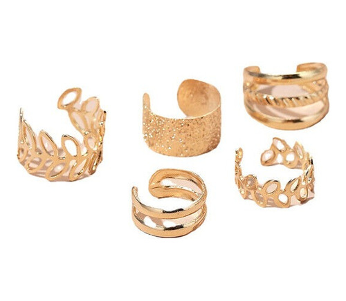 Ear Cuff Dorado Set