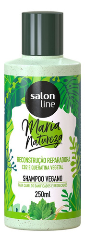  Shampoo Maria Natureza Reconstrução 250ml - Salon Line