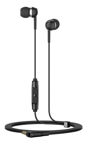 Audífonos in-ear Sennheiser CX 80S, color negro.