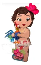 Comprar Piñata Cartón Arcoirispapel 1 Unidad Colorido Moana Fucsia Moana Bebé Moana Grande