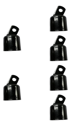 Link Link Fence Rail End Cap Galvanized Multifunción Negro