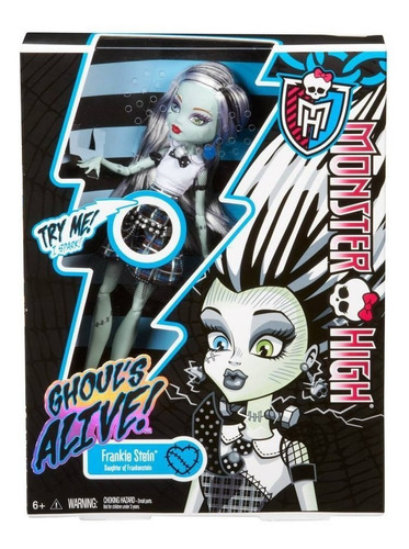 Monster High Frankie Ghouls Alive, Nueva En Caja Y Sellada 
