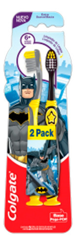 Escova Dental Colgate Smiles Batman e Mulher-Maravilha 2 Un
