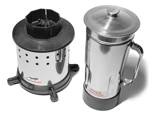 Liquidificador Industrial Alta Rotação 2 Litros 127v Cor Aço Inoxidável