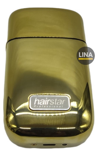 Maquina Hair Star Tx1-1 Rasuradora Electrica Portatil Dorado