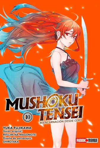 Manga Mushoku Tensei Tomo 10 Editorial Panini