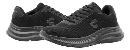 Tenis Charly Caballero 1086449001 Textil Negro