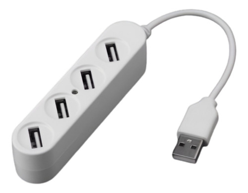 Multipuerto Usb 2.0 Hub 4 Puertos Largo Del Cable 15 Cm